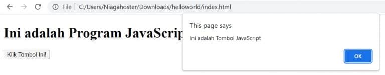 Cara Membuat Program Sederhana Dengan JavaScript
