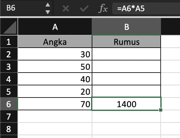 Rumus Perkalian