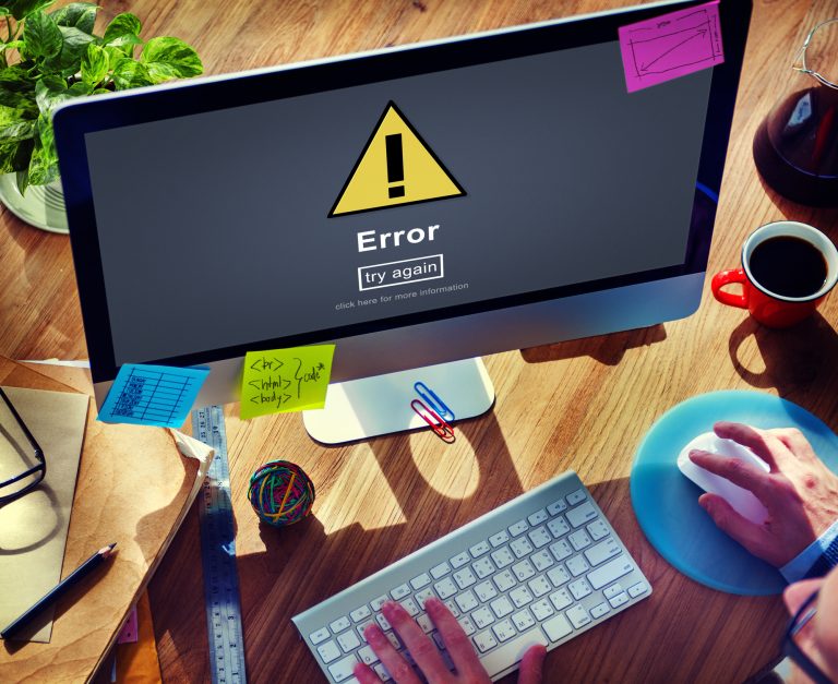 website error